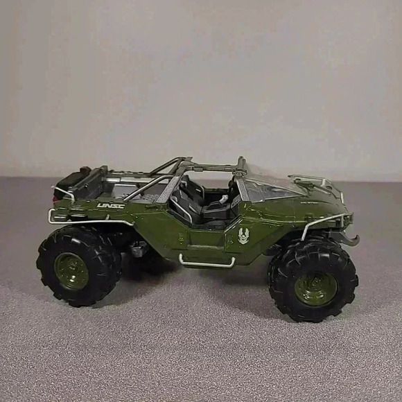 Jada Toys Halo 4 UNSC WARTHOG Collectors Edition 7" Die Cast Xbox Rare Incomplet - Picture 3 of 6